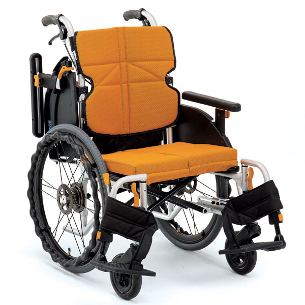 松永製作所】ネクストコア-ミニモ 自走式車椅子 NEXT-50B ｜車いすの