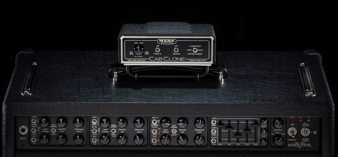 Mesa Boogie CabClone Guitar Cab Simulator - 8 Ohm | Humbucker Music