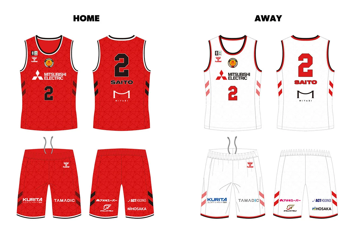 名古屋ダイヤモンドドルフィンズ、選手が製作に加わった新ユニフォーム