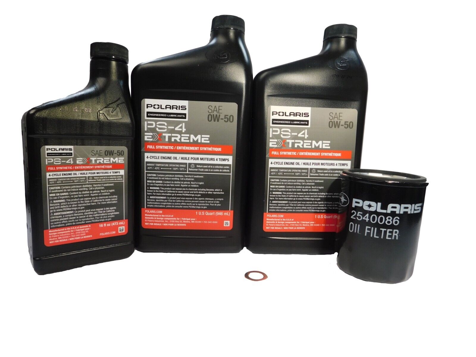 2014-2022 Polaris RZR XP 1000 XP 4 EPS OEM Extreme Duty Oil Change