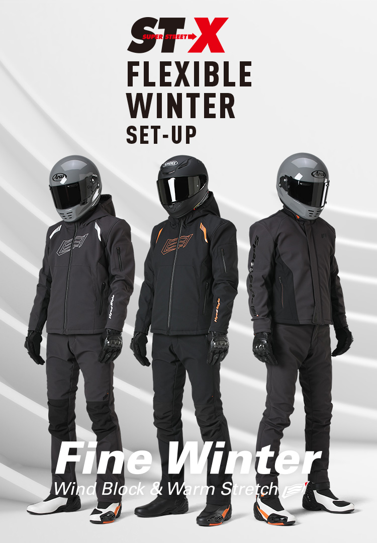 ST-X FLEXIBLE WINTER SET-UP | HYOD PRODUCTSオフィシャルサイト