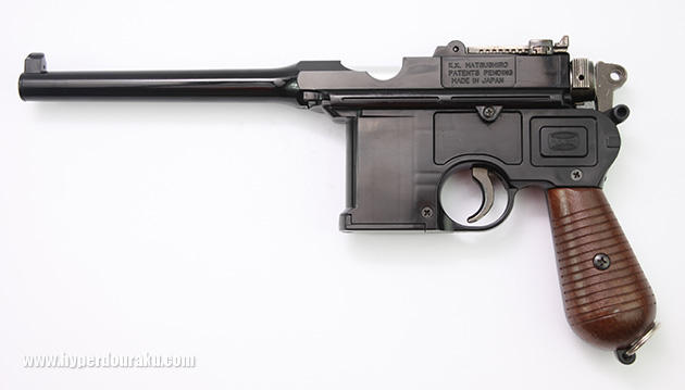 マツシロ スーパーモーゼル オートカスタム ビンテージ エアガン レビュー