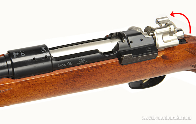 タナカ モーゼル 98k スポーター マークII ビンテージ エアガン レビュー