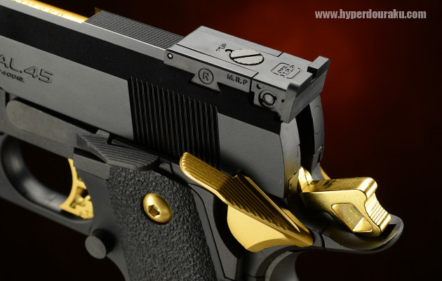 ハイキャパ5.1 ゴールドマッチ ガスガン 東京マルイ エアガンレビュー