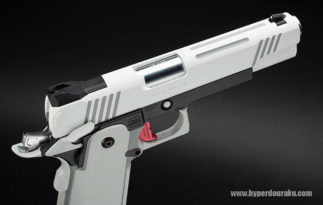 ハイキャパ ホワイト D.O.R 東京マルイ エアガン レビュー