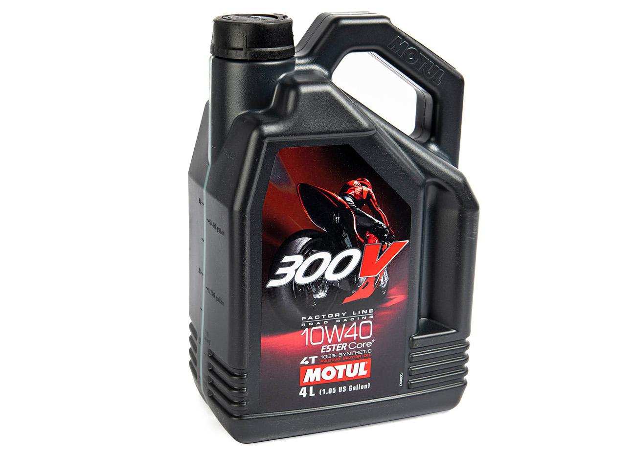 Motul 300V 10W-40 Motor Oil, Gallon