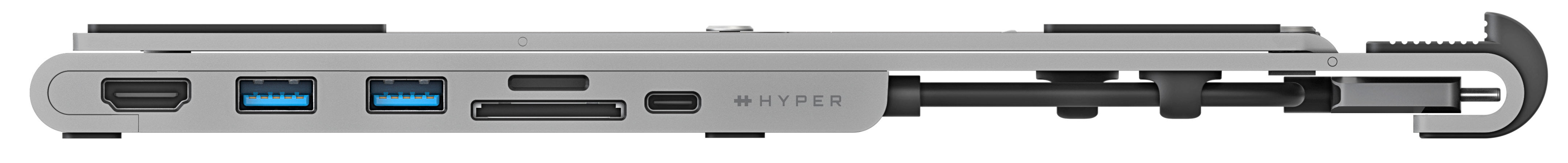 HyperDrive 7-in-1 USB-C Hub Stand – Power Meets Ergonomics