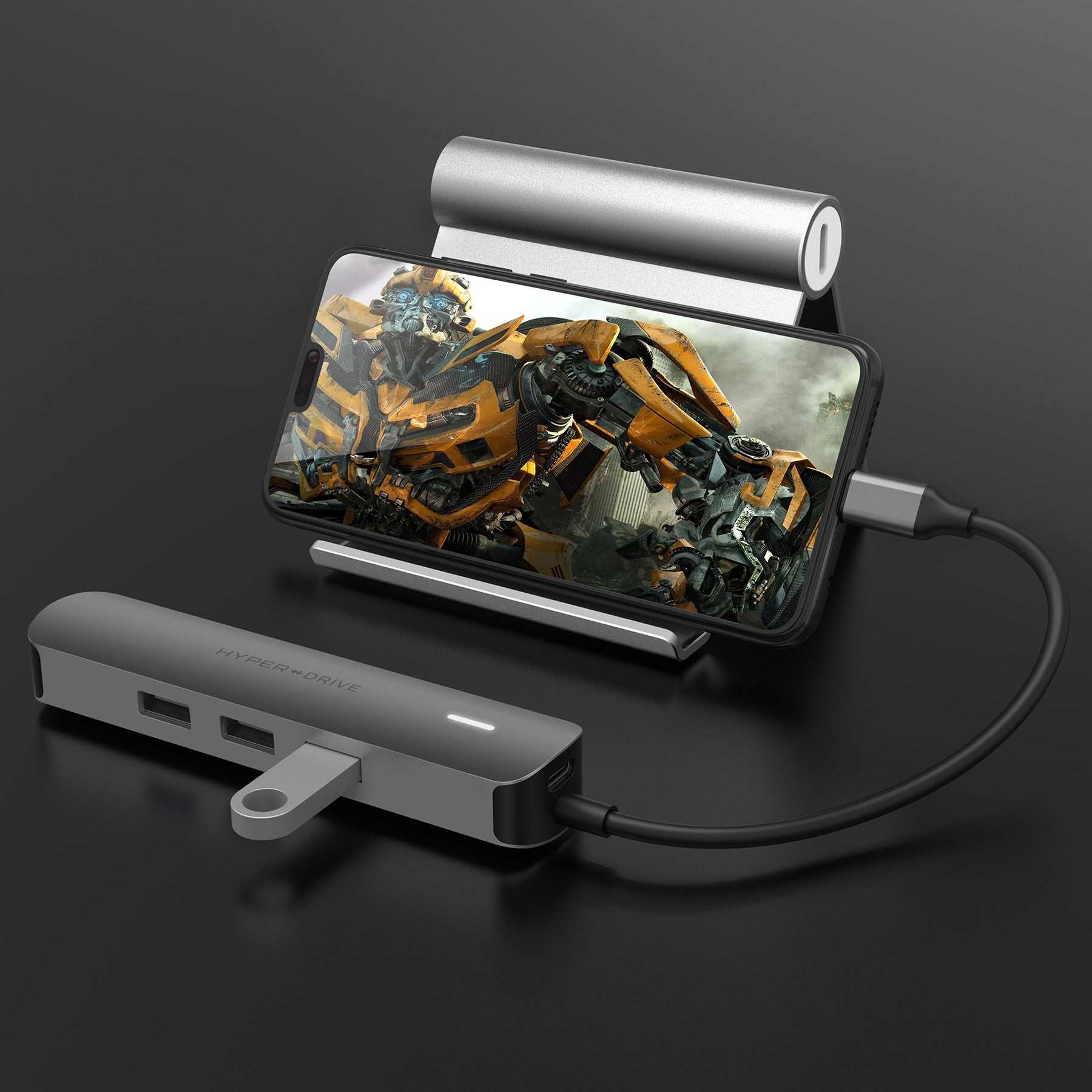 HyperDrive 4K HDMI 6-in-1 USB-C Hub – Expand Your Display & Ports