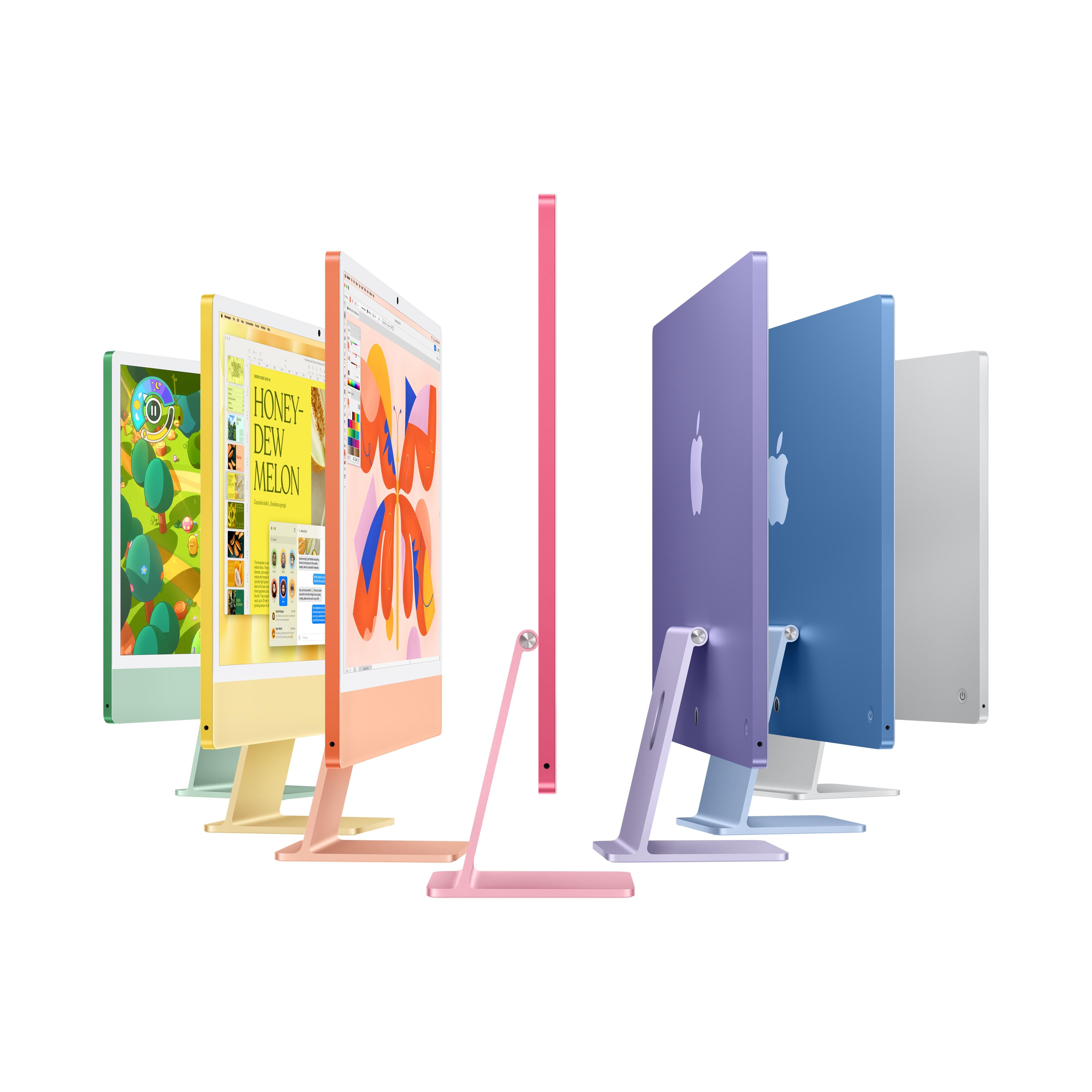 24-inch iMac with Retina 4.5K display: Apple M4 chip with 8-core