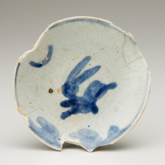 今右衛門古陶磁美術館】染付月兎文皿（陶片）・古陶磁コラム