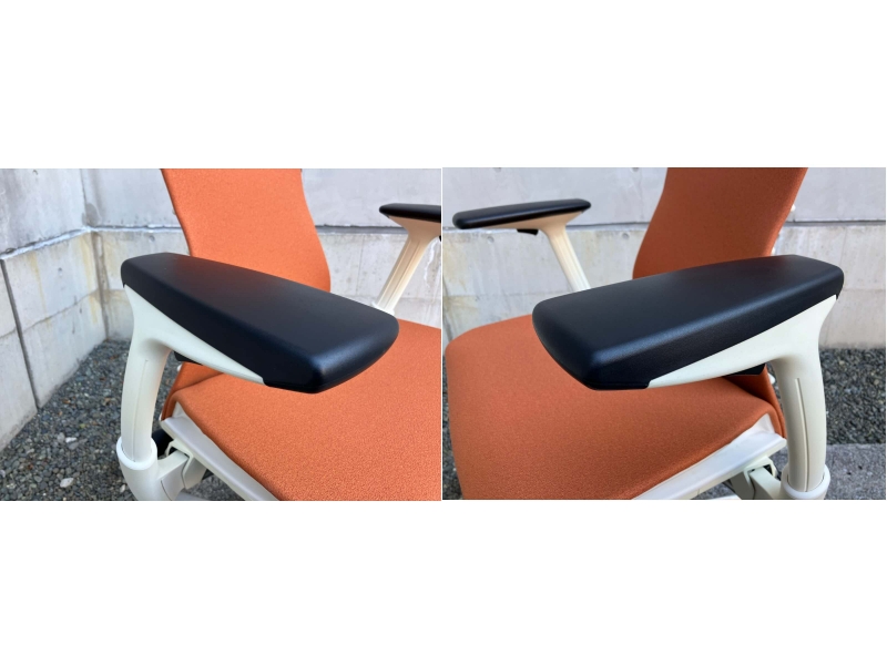 ハーマンミラー エンボディチェア オレンジ 中古 Herman Miller Embody