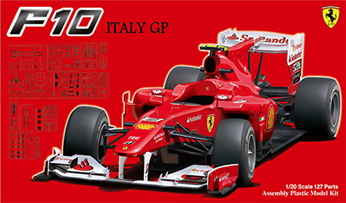 1/20 GPシリーズ フェラーリ F10 イタリアGP フジミ模型 (Fujimi)