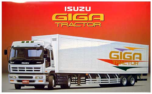 アオシマ いすゞ ギガ トレーラー 1/32 ビッグカスタム 012 プラモデル