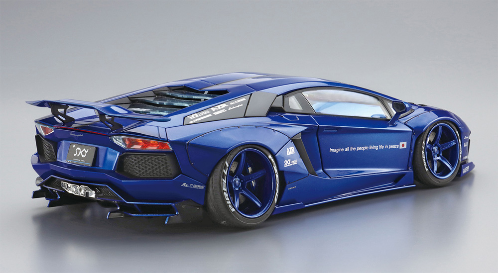 アオシマ LBワークス ランボルギーニ アヴェンタドール Ver.2 1/24