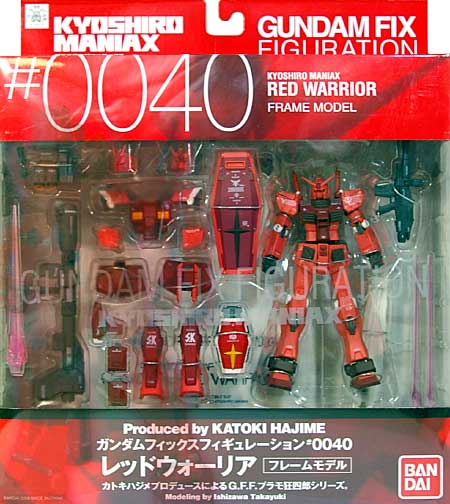 バンダイ レッドウォーリア (プラモ狂四郎 マニアックス) Gundam Fix