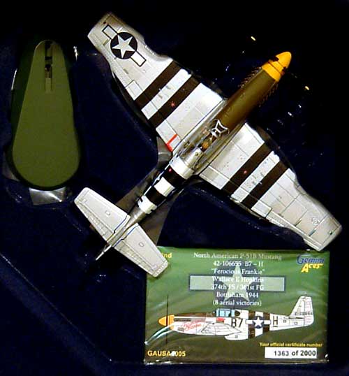 1/72 ジェミニ エース シリーズ P-51B ムスタング FEROCIOUS FRANKIE