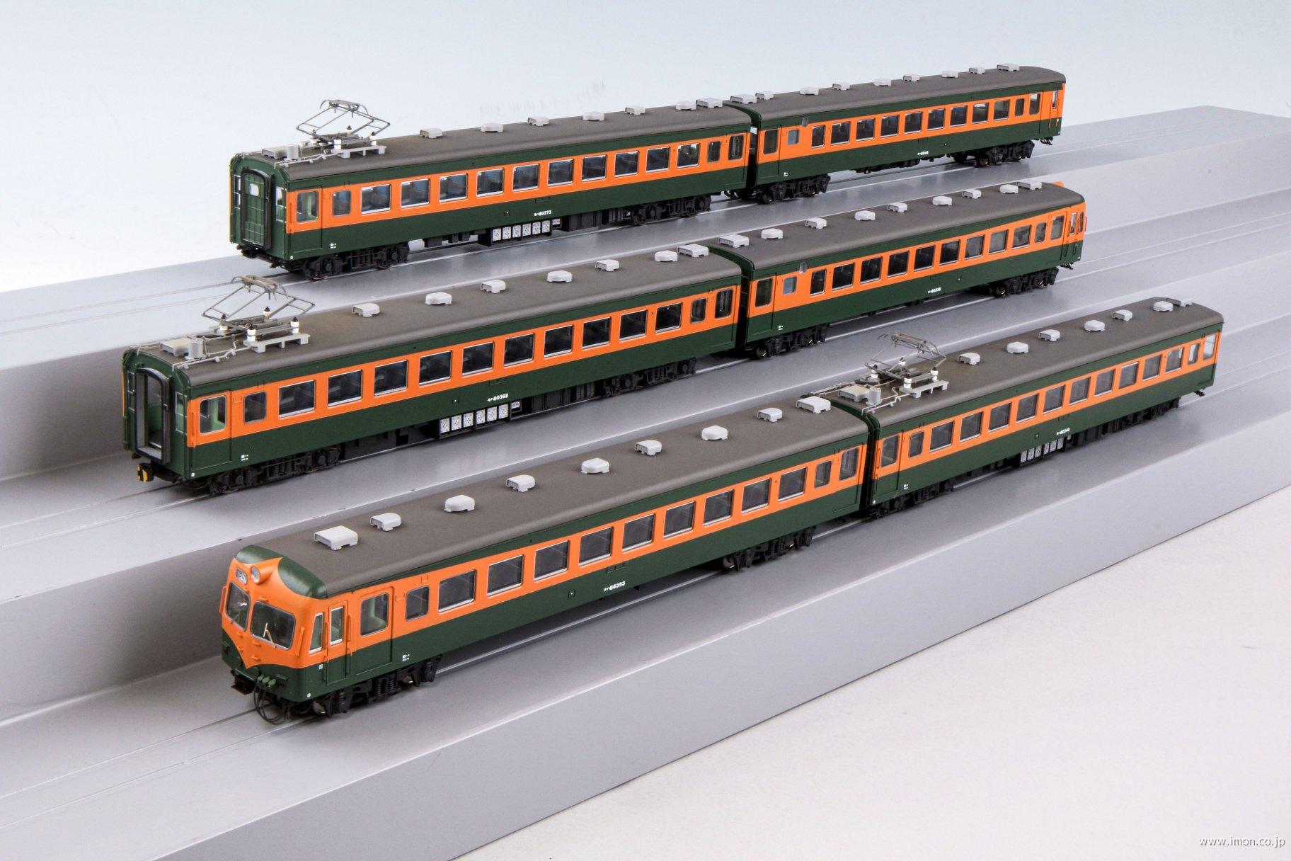 80系100・300番台 飯田線6輌（増結2輌入り）編成 | 鉄道模型