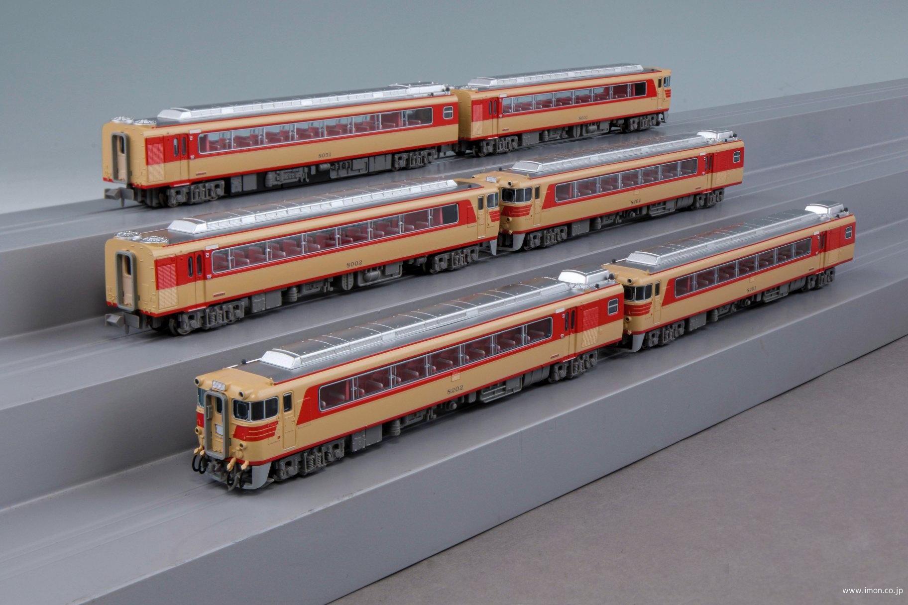 名鉄キハ8000系 特急【北アルプス】改良品6両 | 鉄道模型店