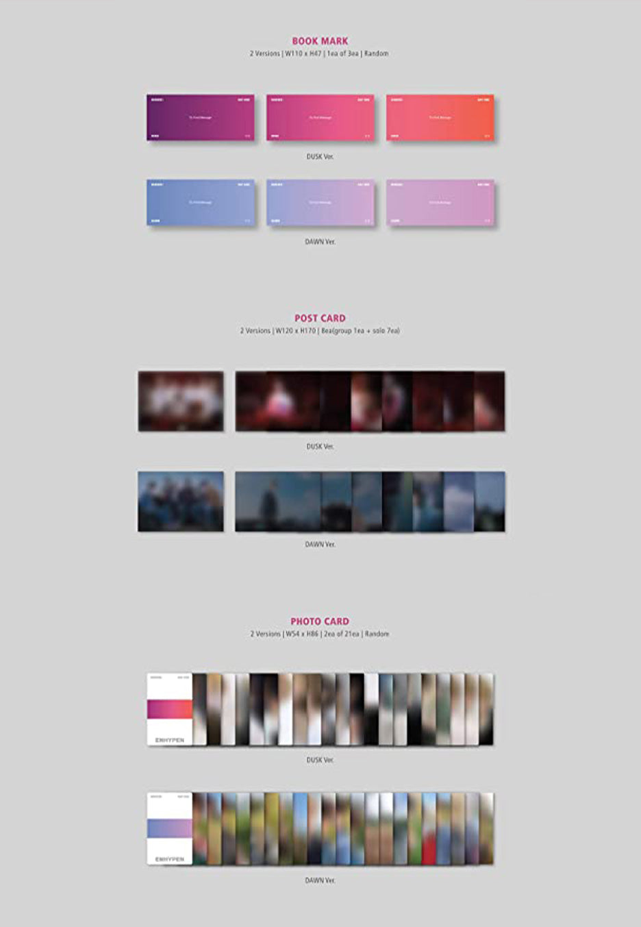 Enhypen - Border: Day One (Dusk Version) - Boxset | Impericon