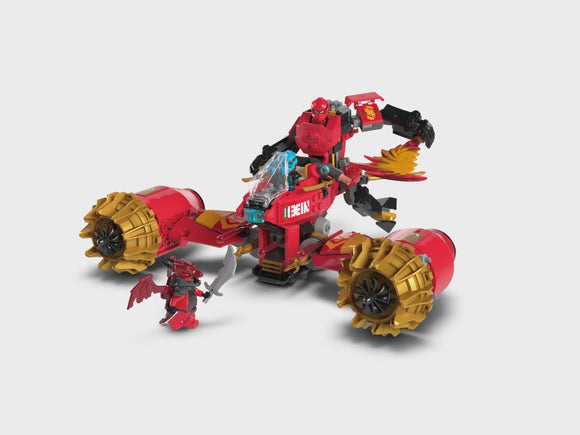 LEGO® NINJAGO® Kai's Mech Storm Rider 2in1 Ninja Toy Set 71830