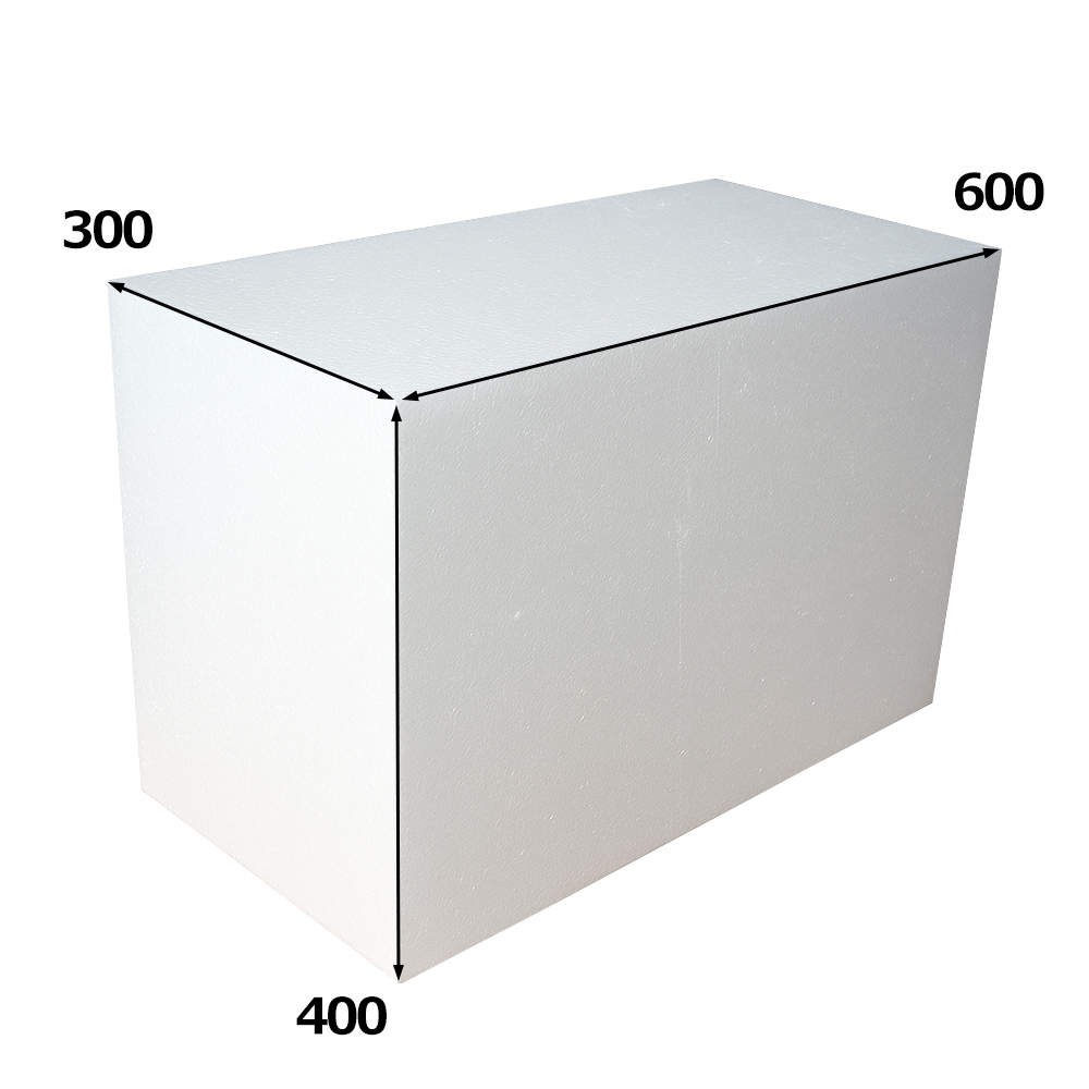 発泡スチロール600×300×400mm「1枚」 | ダンボール箱・梱包資材通販の