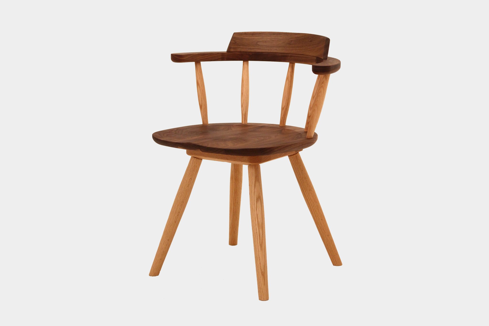 回転ダイニングチェア ナガノインテリア REAL DC341-0W – 家具の