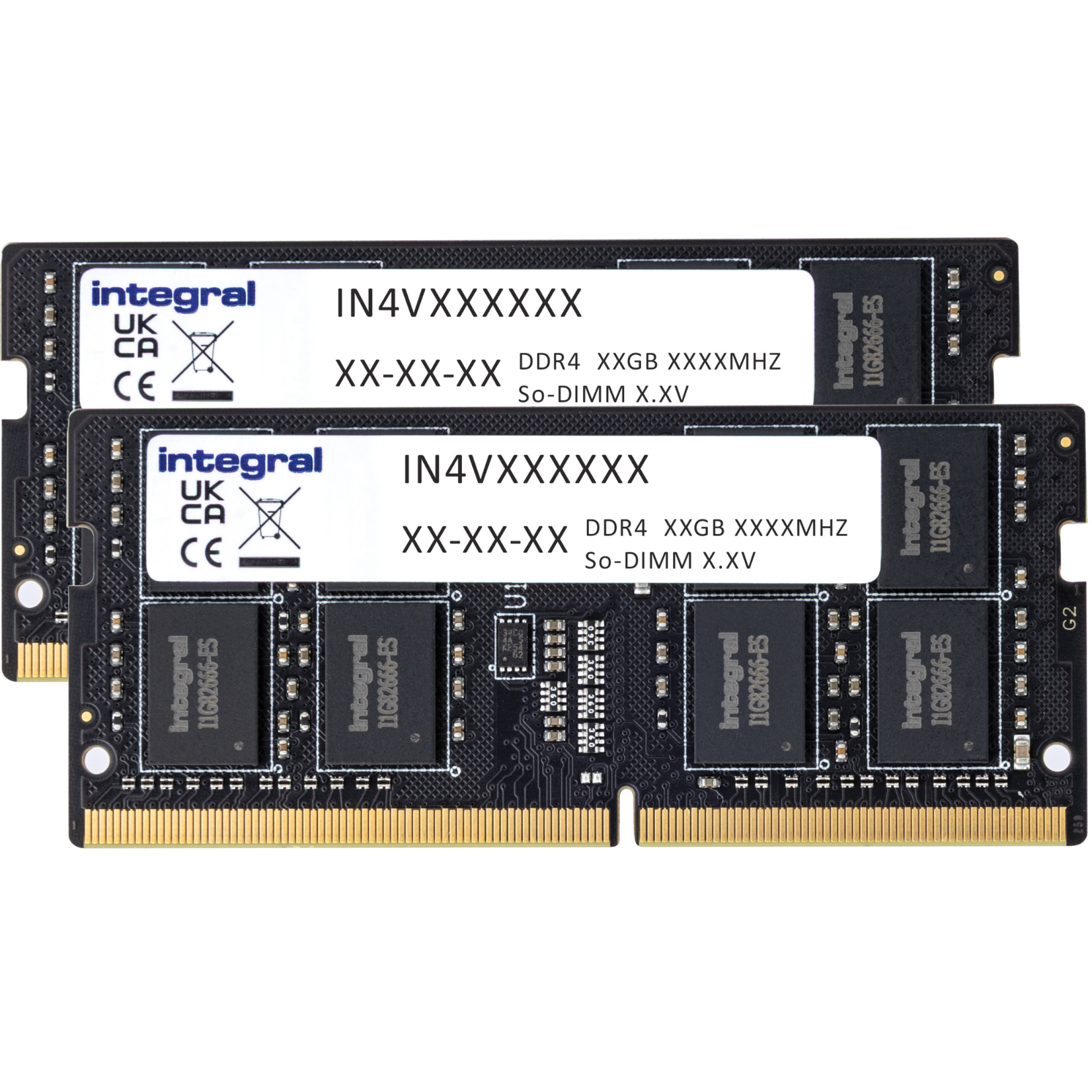 32GB (2x16GB) DDR4 3200MHz | SODIMM Laptop RAM | Integral
