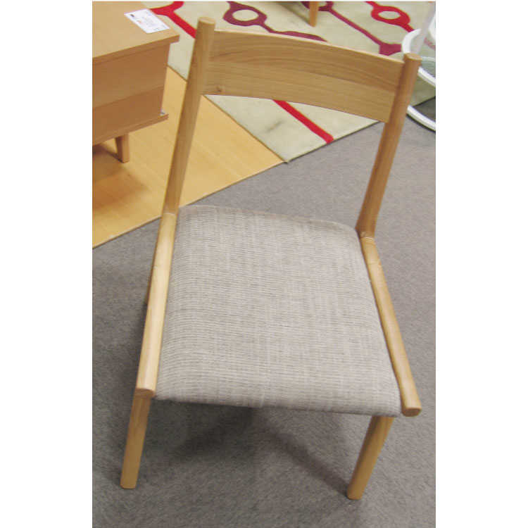 座面が低い布製ダイニングチェア｜高さ37cmロータイプ・CH-1332