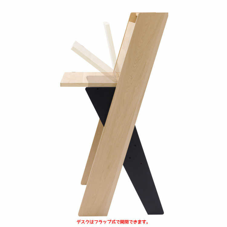 DE-2001 コンパクトなライティングデスク｜ナチュラル・幅60cm