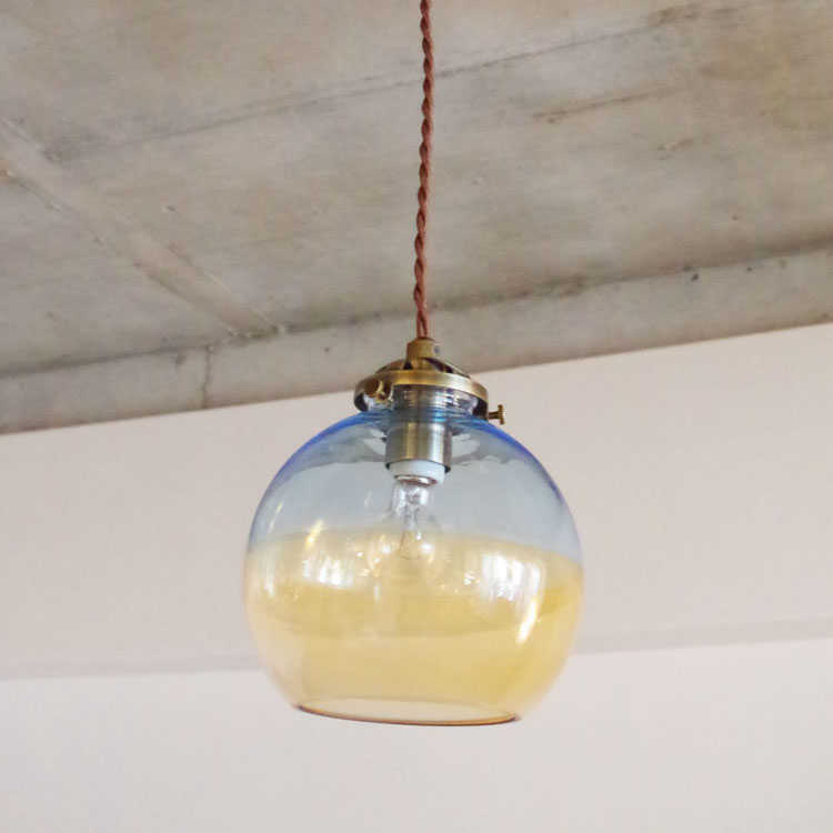 LT-3320 ツートンカラーガラス・1灯ペンダントライト（LED対応）