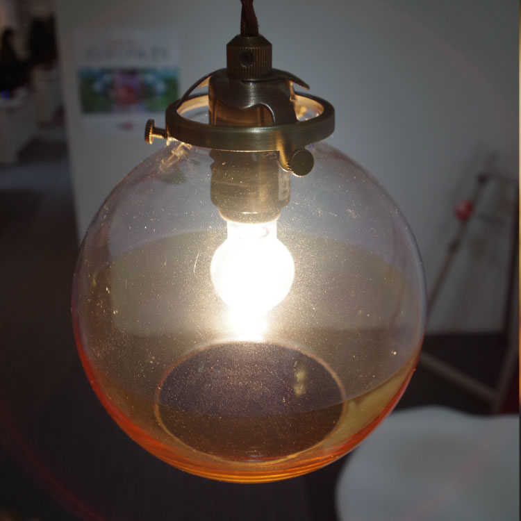 LT-3320 ツートンカラーガラス・1灯ペンダントライト（LED対応）