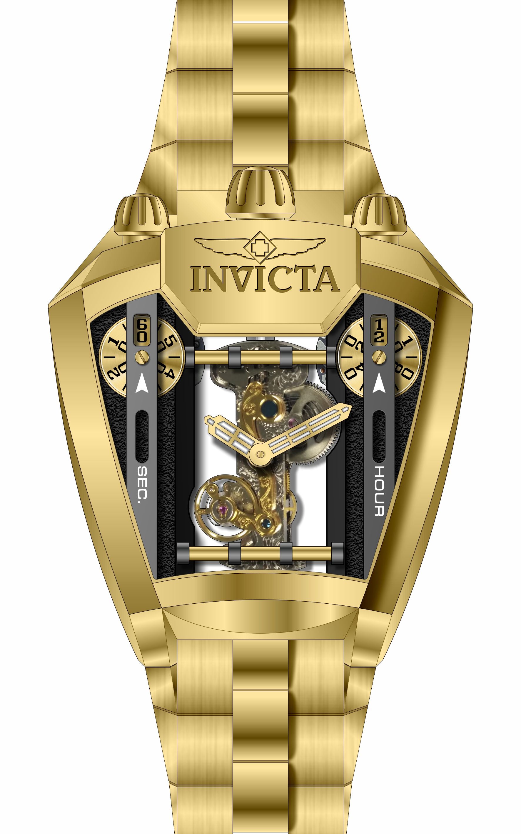 Band for Invicta Speedway Zager Exclusive Men 35456 - Invicta