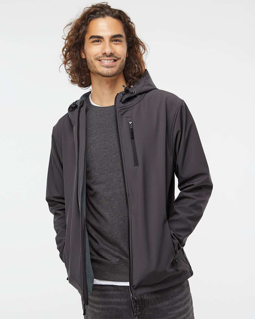 Poly-Tech Water Resistant Soft Shell Jacket | Independent Trading