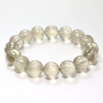 高品質]天然リビアングラスブレスレット（約13mm玉） - 埼玉県吉川市の