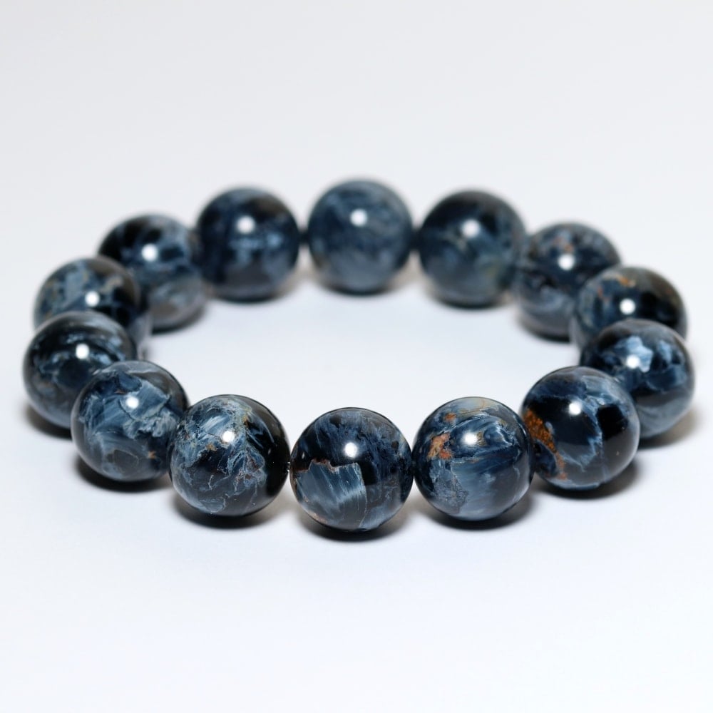 高品質++]ブルーピーターサイトブレスレット（約15mm玉） - 埼玉県吉川