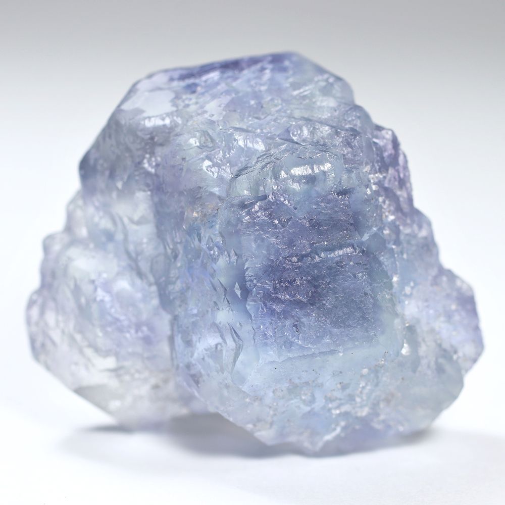 中国/福建省産ライトブルーフローライト結晶原石（天然蛍石/68.0g