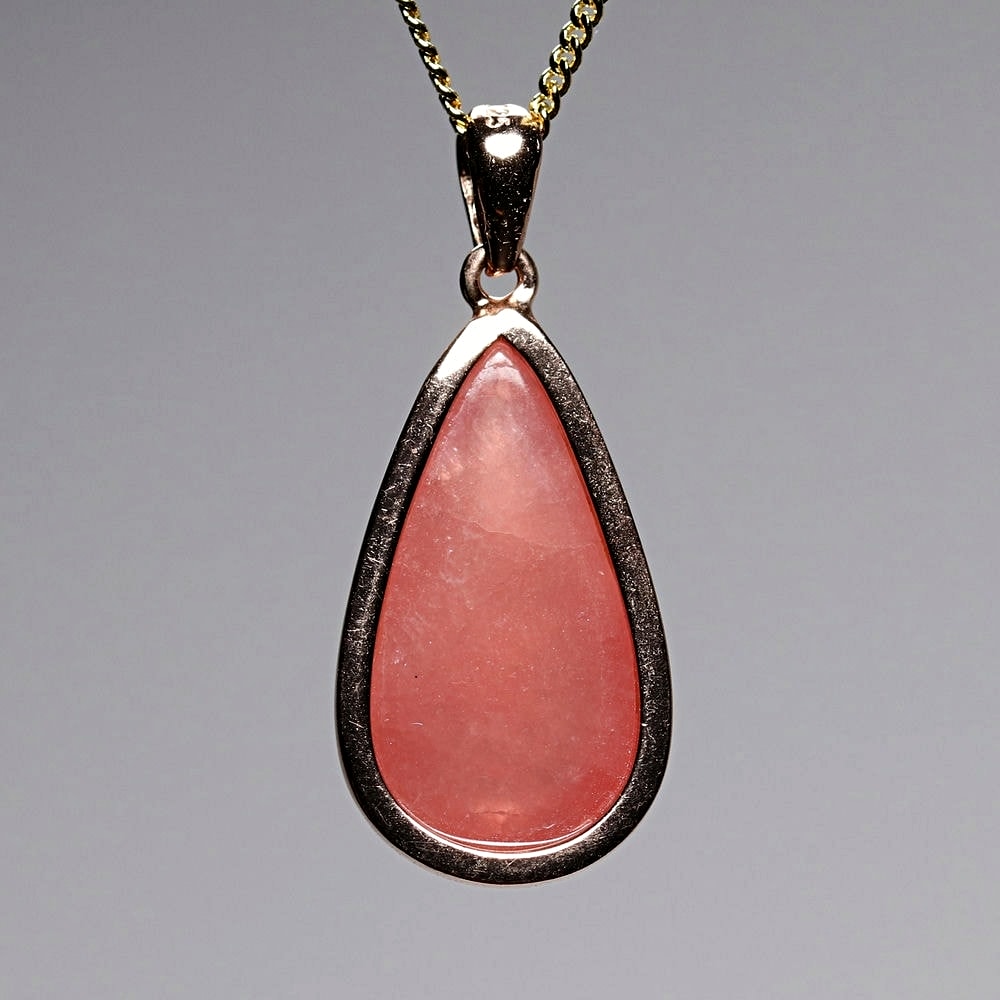 高品質]アルゼンチン産インカローズペンダントトップ/ロードクロサイト