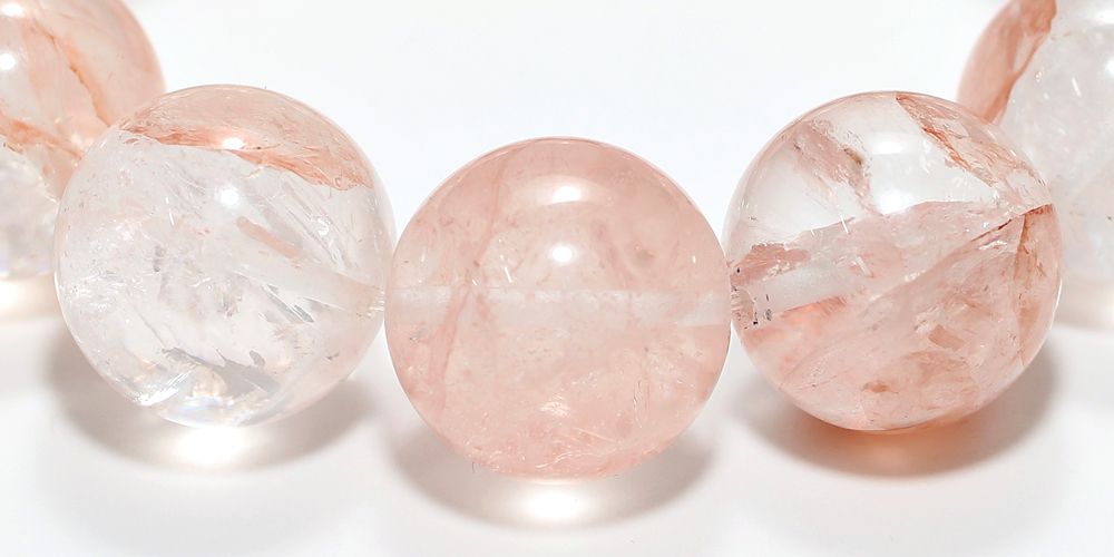 高品質]マニカラン産ヒマラヤ水晶ブレスレット（約20mm大玉！） - 埼玉