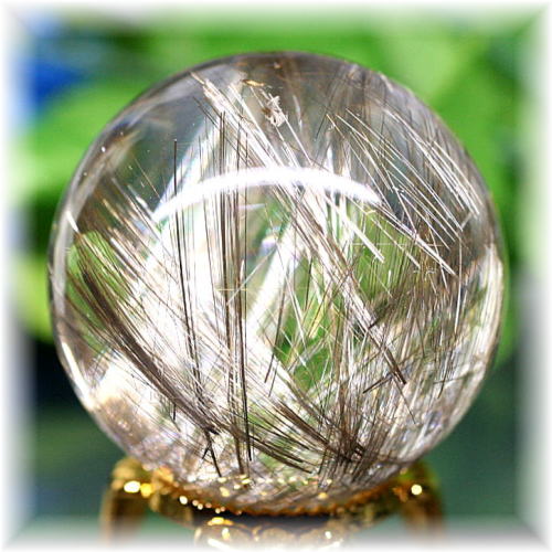 高品質]シルバールチルクォーツ丸玉/スフィア - 埼玉県吉川市の天然石