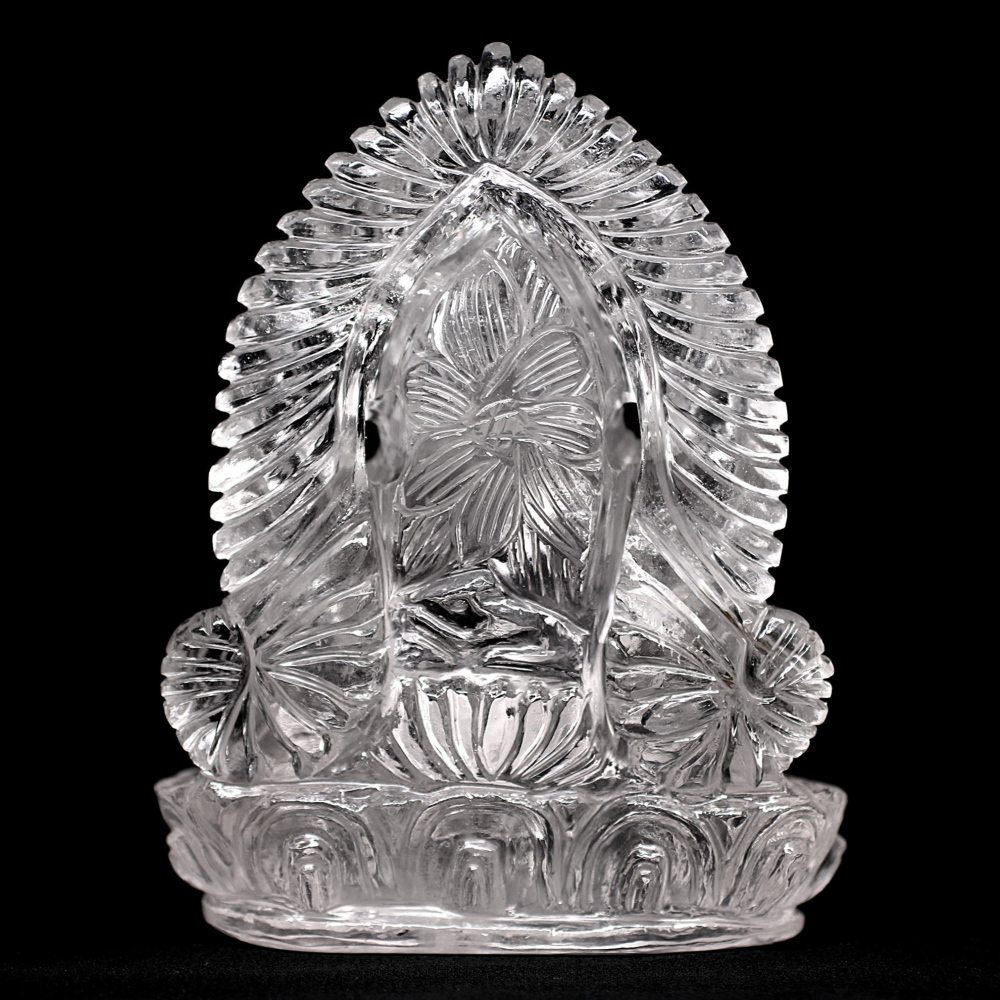 インド産]ヒマラヤ水晶ガネーシャ像（高さ約14cm） - 埼玉県吉川市の