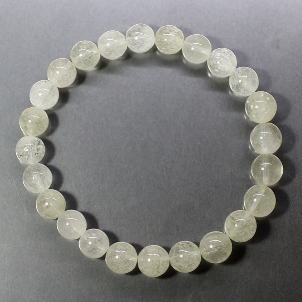 特別価格/3A]天然リビアングラスブレスレット/特別価格（約7mm玉