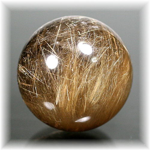 ゴールドルチルクォーツ丸玉/スフィア - 埼玉県吉川市の天然石専門店