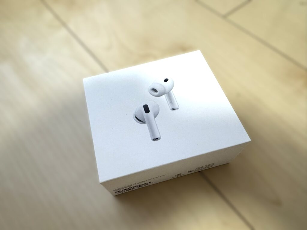 やっと届いたAirPods Pro 3！写真たっぷり開封レビュー＆ファースト