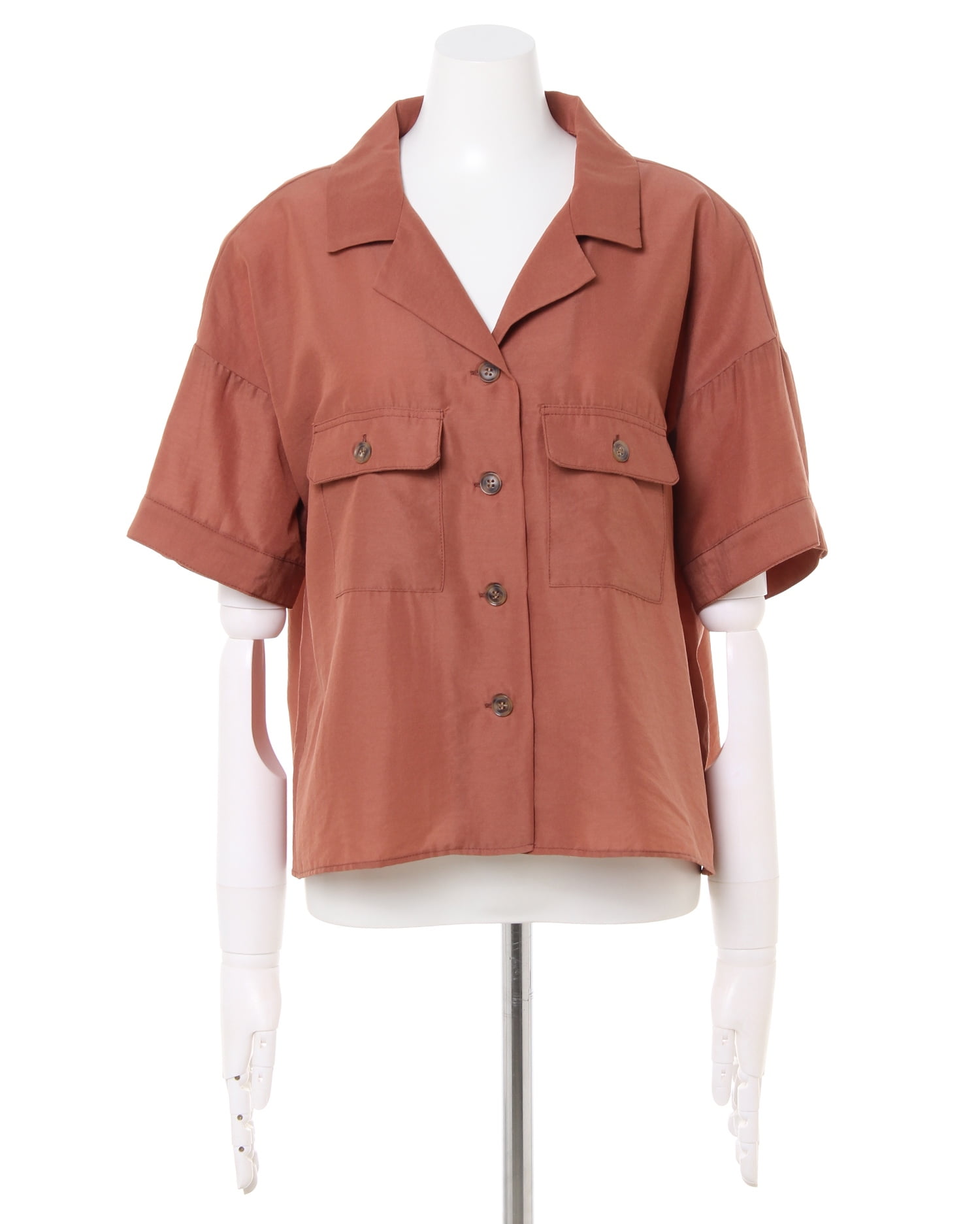 サテン開襟／シャツ｜INGNI(イング) 公式通販｜INGNI STORE