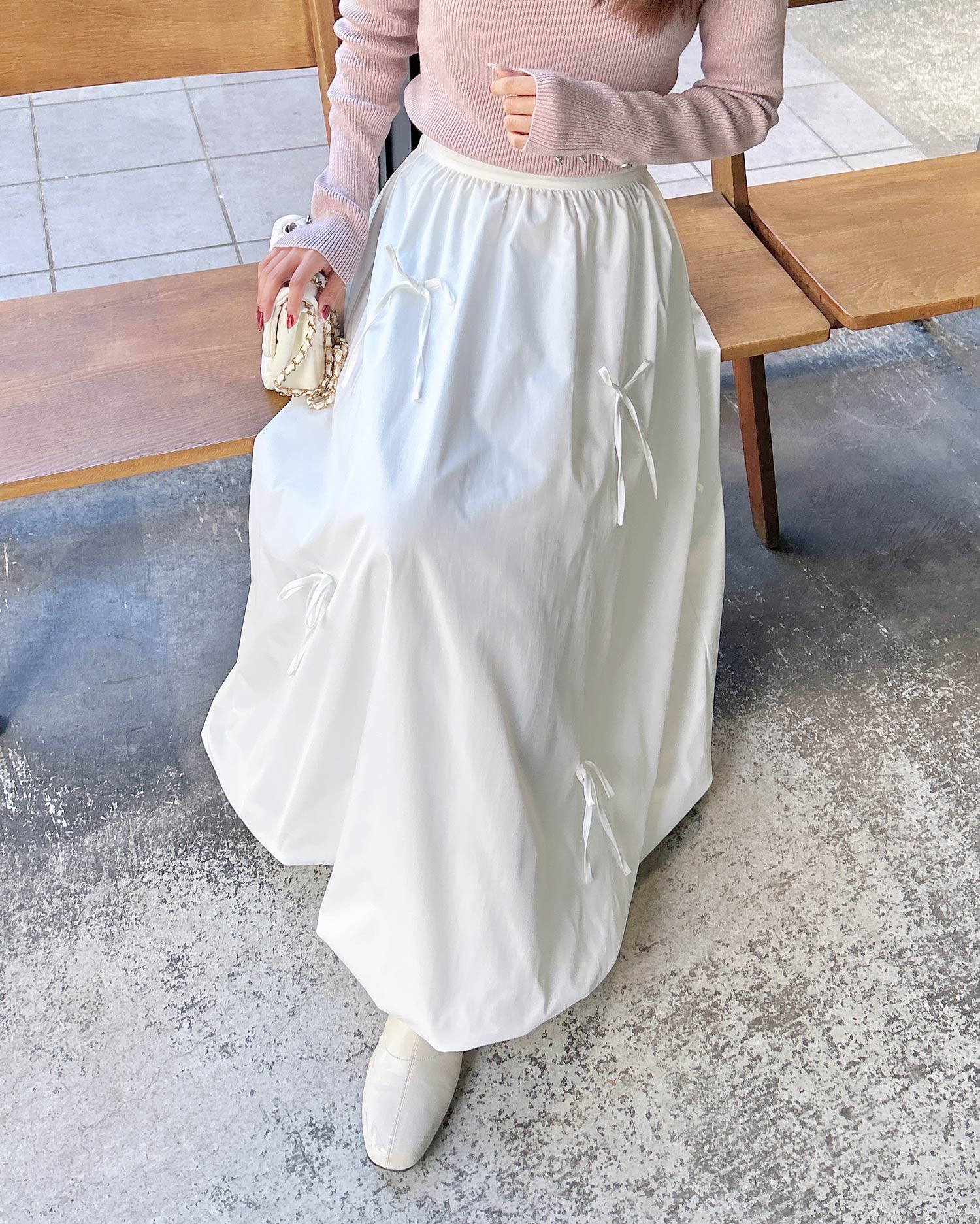 リボン付バルーンスカート｜INGNI(イング) 公式通販｜INGNI STORE