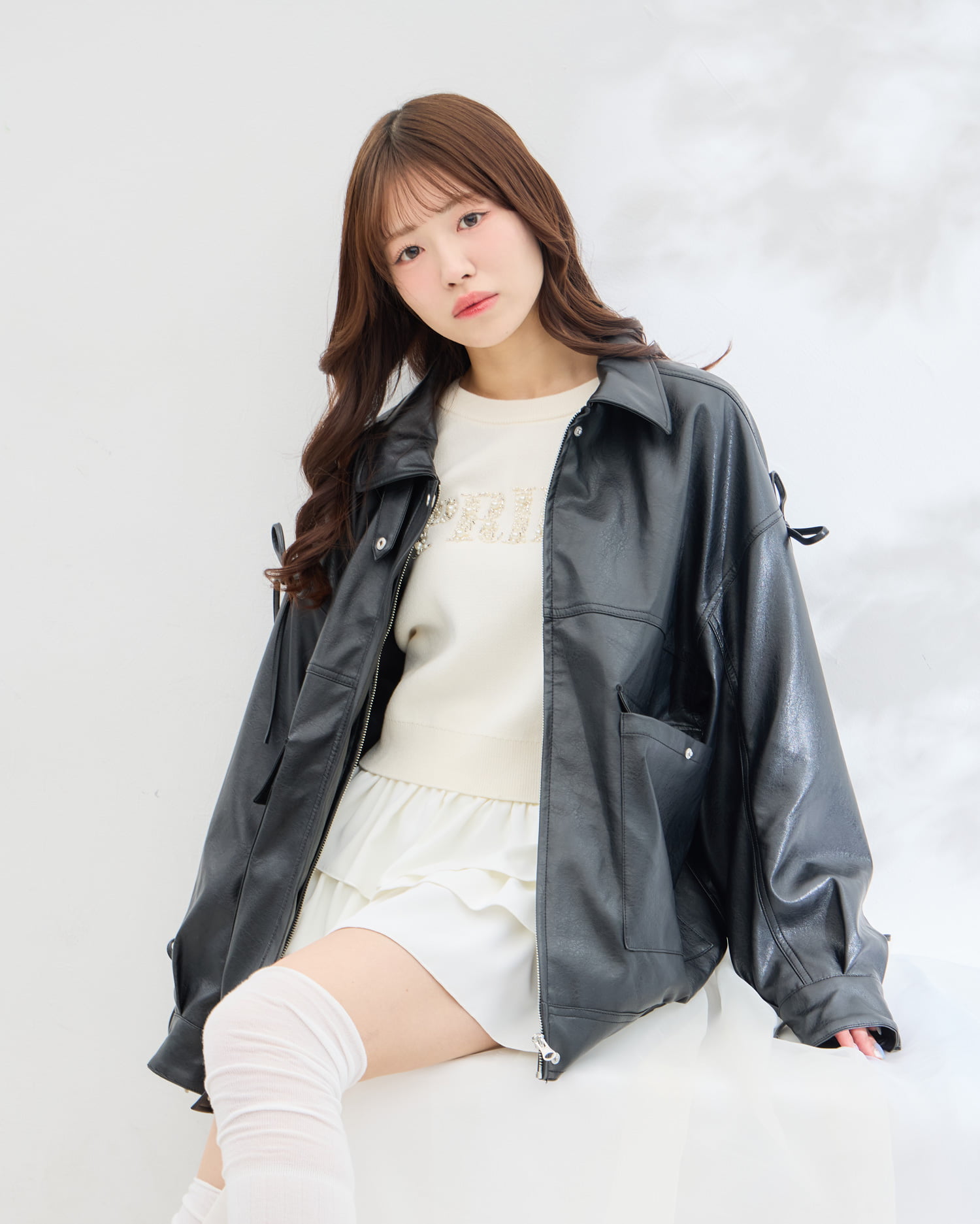 2／25 2時までの限定価格】マルチWayリボンフェイクレザービッグ