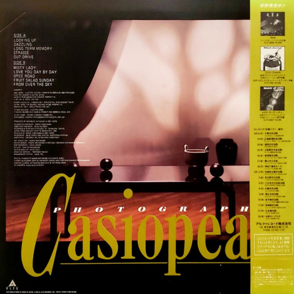 Casiopea - Photographs (Japan Import) – Inner Ocean Records