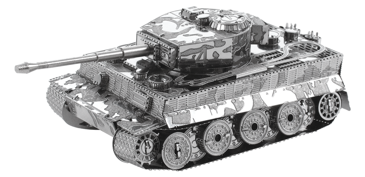 Tiger I Tank Metal Earth - Innovatoys