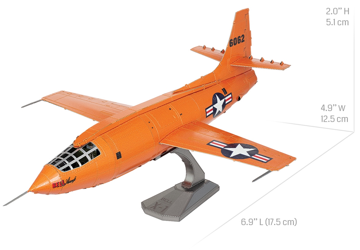 Bell X-1 Metal Earth - Innovatoys
