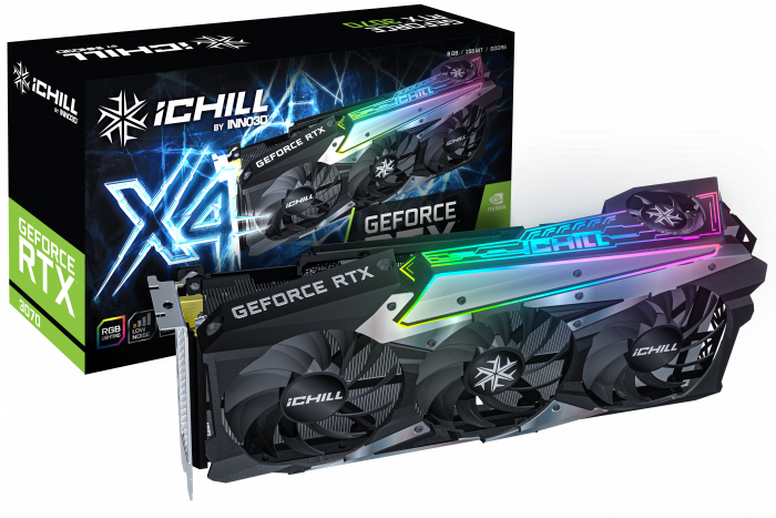 INNO3D GEFORCE RTX™ 3070 ICHILL X4 | INNO3D - GRAPHICS CARDS